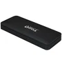 TooQ Caja Externa SSD M.2 NVMe PCIe 2230/42/60/80 para Disco USB 3.1 Gen 2 Tipo-C TQE-2280B - Compatible Windows/Mac/Linux, 1 TB, Aluminio Negro